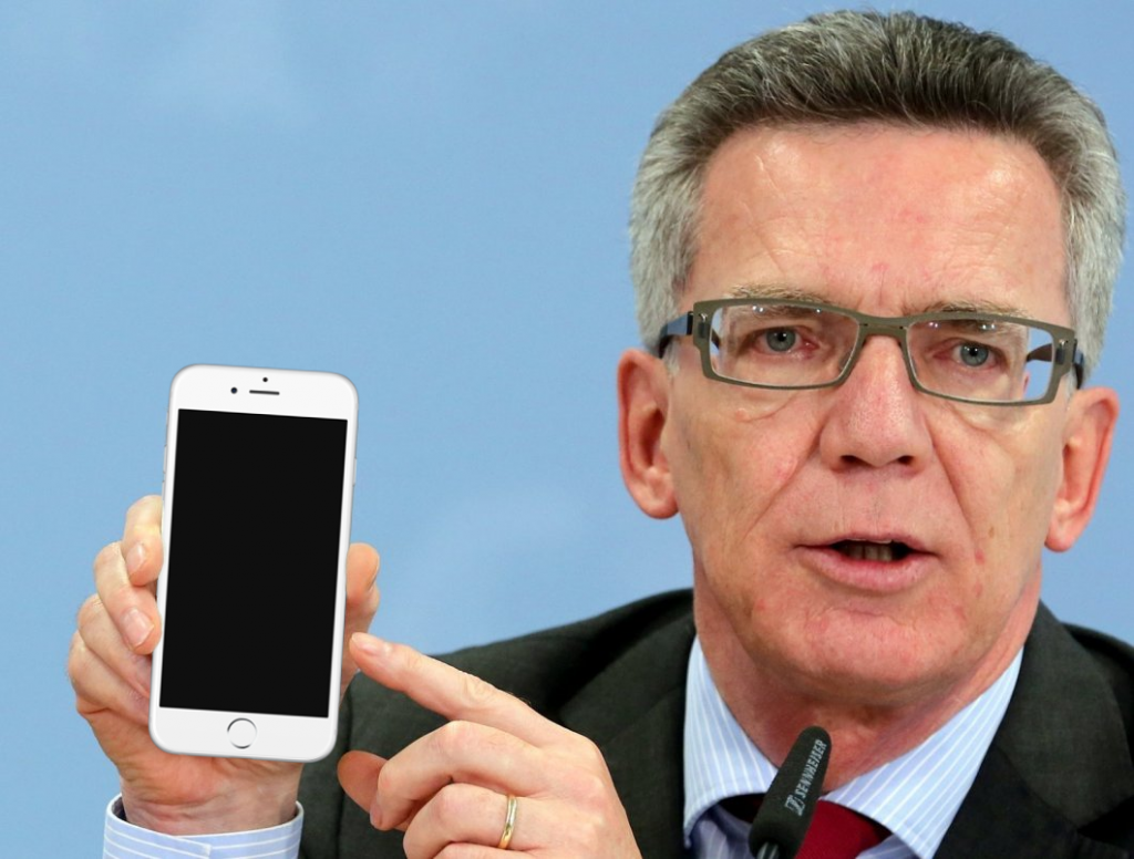 Německý politik Thomas de Maiziere je člen Křesťanskodemokratické unie (CDU) a od prosince 2013 německým ministrem vnitra Foto: Facebook