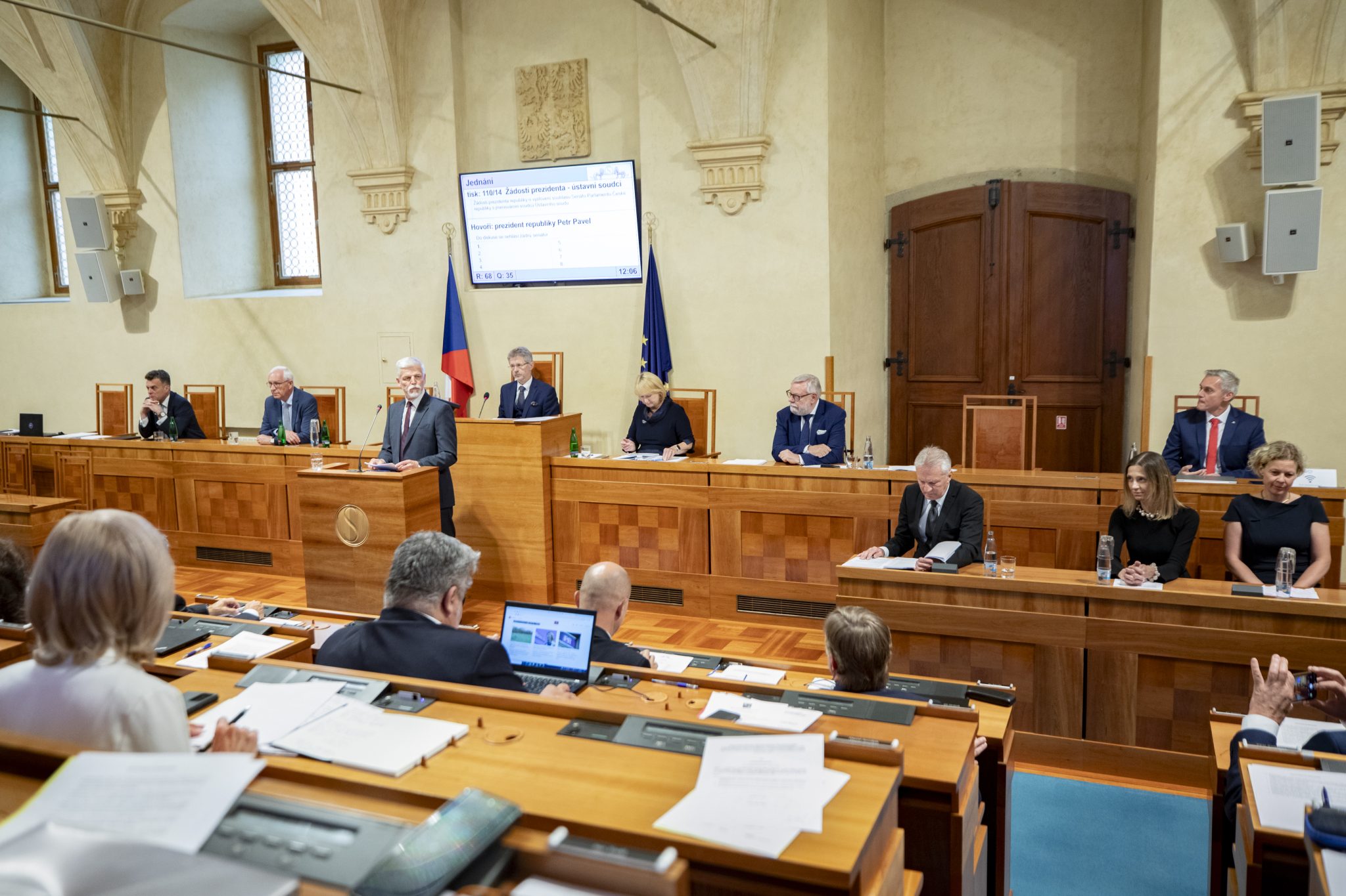 Debata v Senátu ke kandidátovi na ústavního soudce se naposledy konala v srpnu.